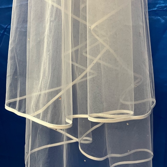 Veil with Blusher - Picture 2 of 4